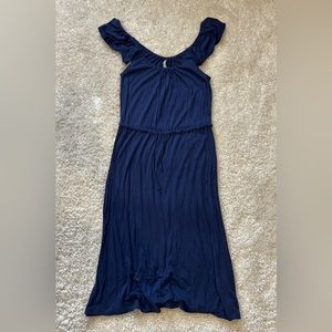 Old Navy Navy Midi Summer Dress